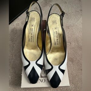 Vintage Bruno Magli Women's Two-Tone Heels